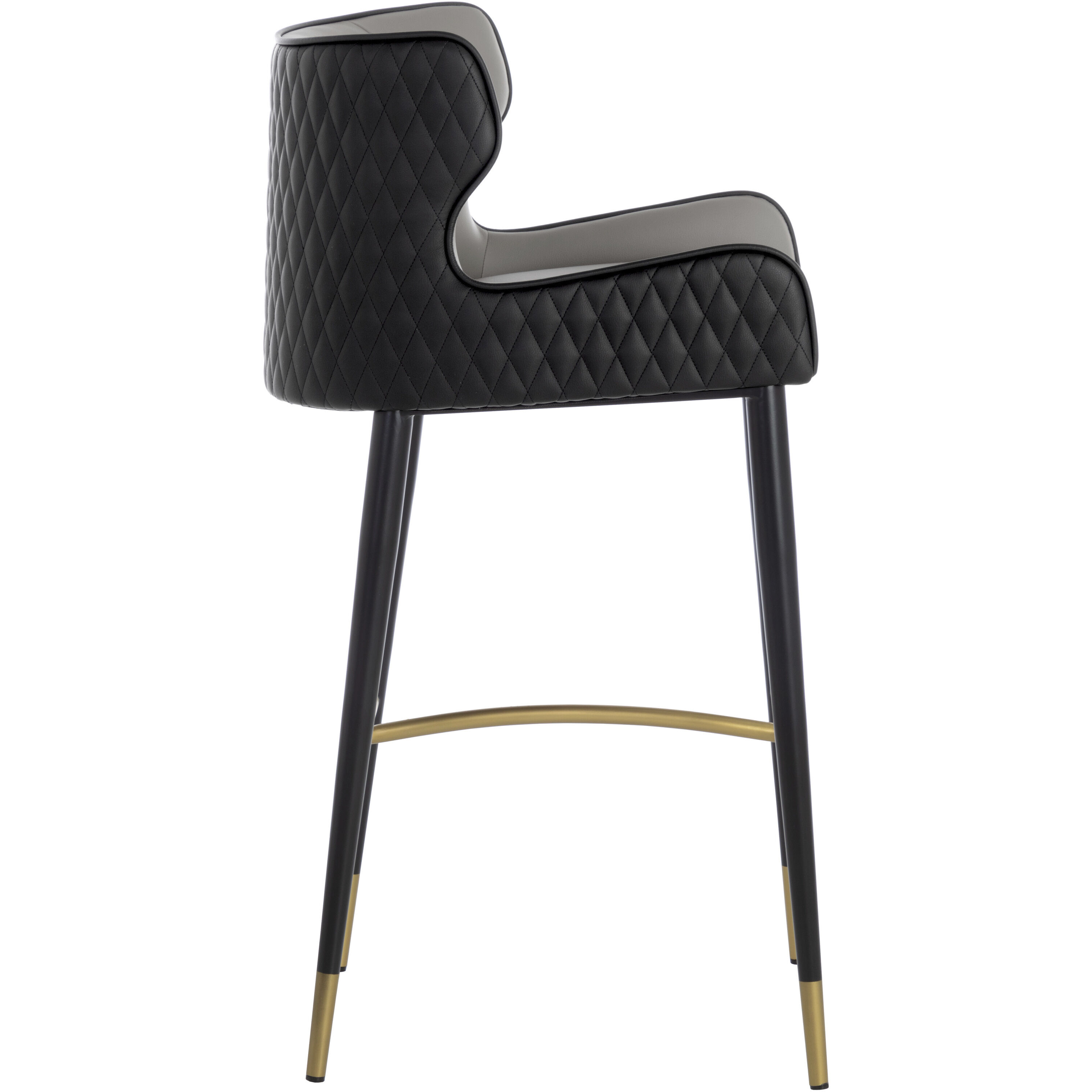 Gianni 41 inch Dillon Stratus / Dillon Black Barstool